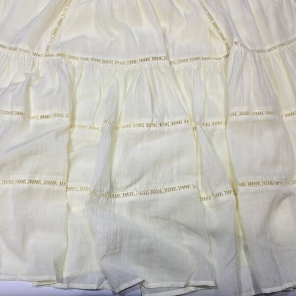 Tularosa Eleanora Embroidered Dress in Mellow Yellow Large - Picture 10 of 13